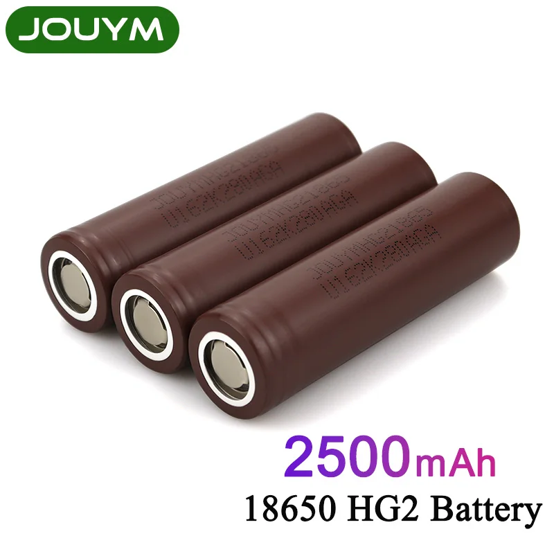 2800 мАч 20-30 мОм 18650 аккумулятор HG2 3,7 в литиевые батареи с высоким разрядом 30 А силовая батарея высокого тока 2800 мАч 20-30 мОм 18650 аккумулятор HG2 3,7 в литиевые батареи с высоким разрядом 30 А силовая батарея высокого тока