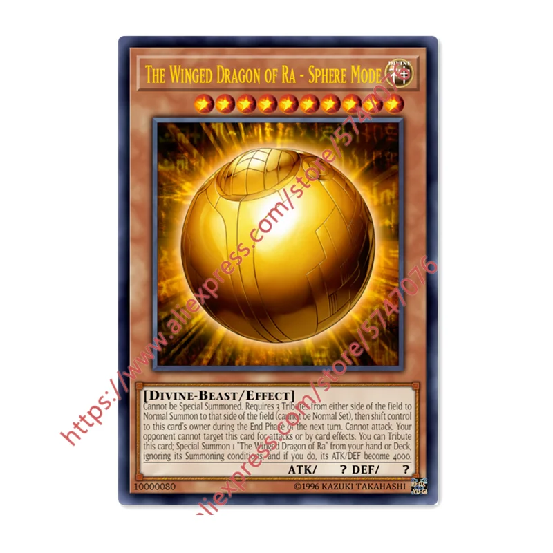 

Yu Gi Oh The Winged Dragon of Ra - Sphere Mode SR Japanese English DIY Toys HobbieS Collectibles Game Collection Anime Cards