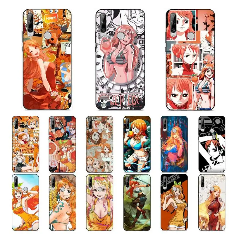 

BANDAI One Piece Nami Phone Case for Huawei Y 6 9 7 5 8s prime 2019 2018 enjoy 7 plus