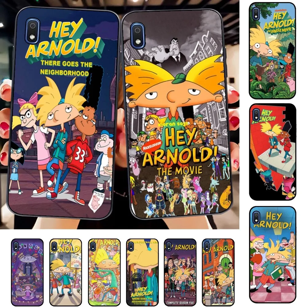 Милый чехол для телефона H-Hey A-Arnold H-Helga Samsung A 10 11 12 13 20 21 22 30 31 32 40 51 52 53 70 71 72 73 91 Shell