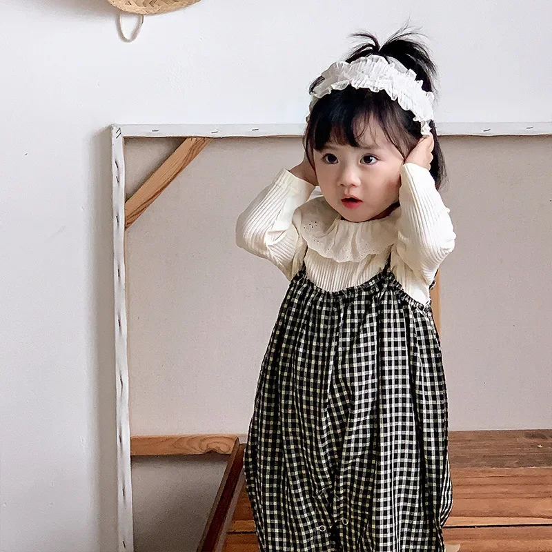 Костюм для девочек новый весенне-осенний корейский модный стильный комплект