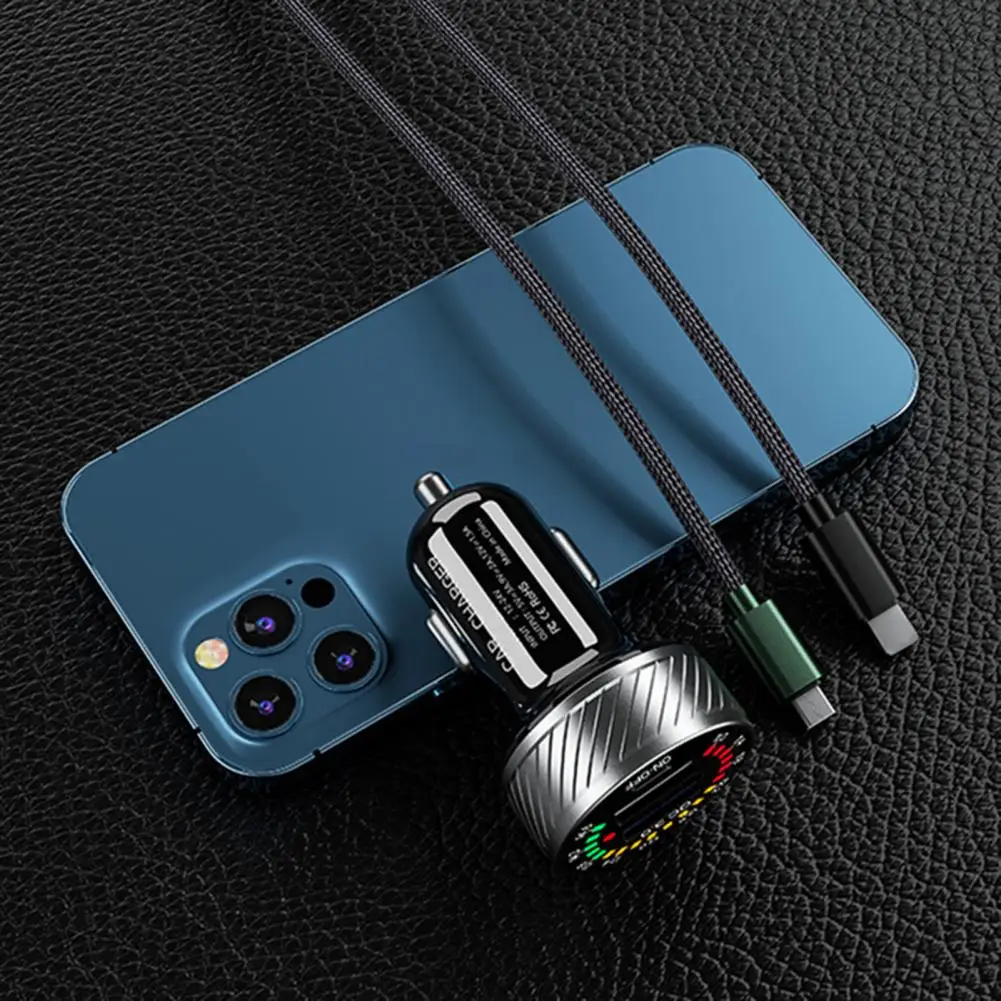 

Автомобильное зарядное устройство премиум-класса с двумя USB-портами