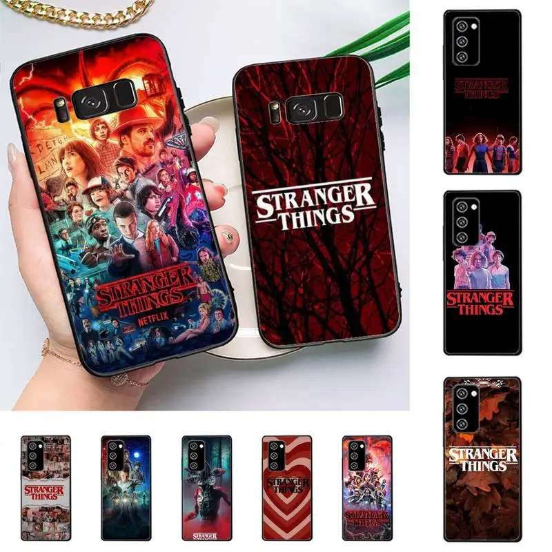 

Stranger Things Phone Case For Samsung Galaxy Note 10Pro Note 20ultra note20 note10lite M30S