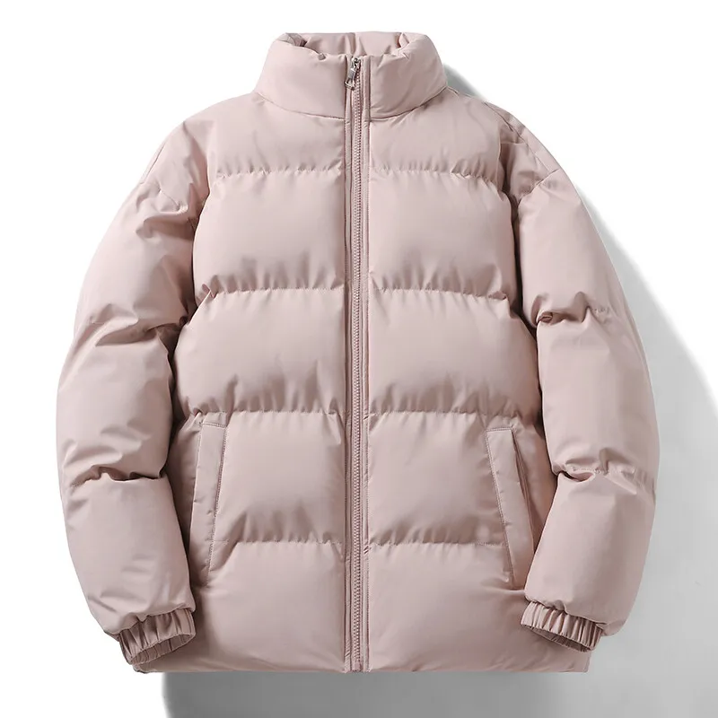 Cotton Padded Clothes for Men Harajuku Thickened Cotton Padded Clothes Fashion Brand Cotton Padded Jacket Down Jacket Student