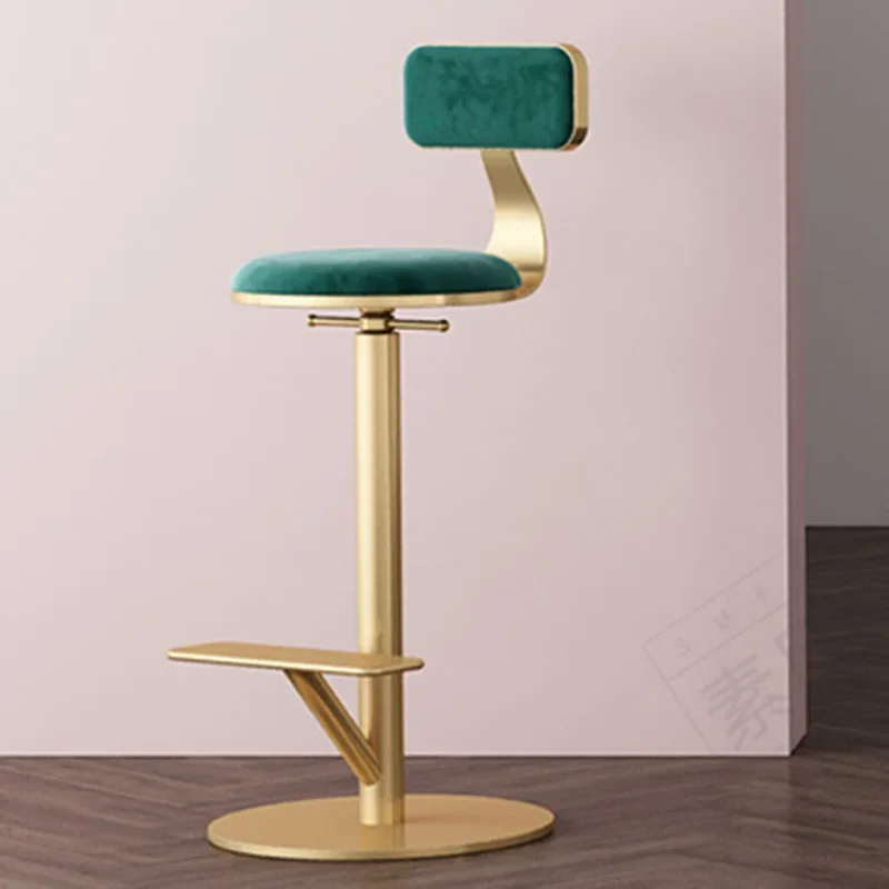 Офисный обеденный стул скандинавский роскошный минималистичный кухонный барный