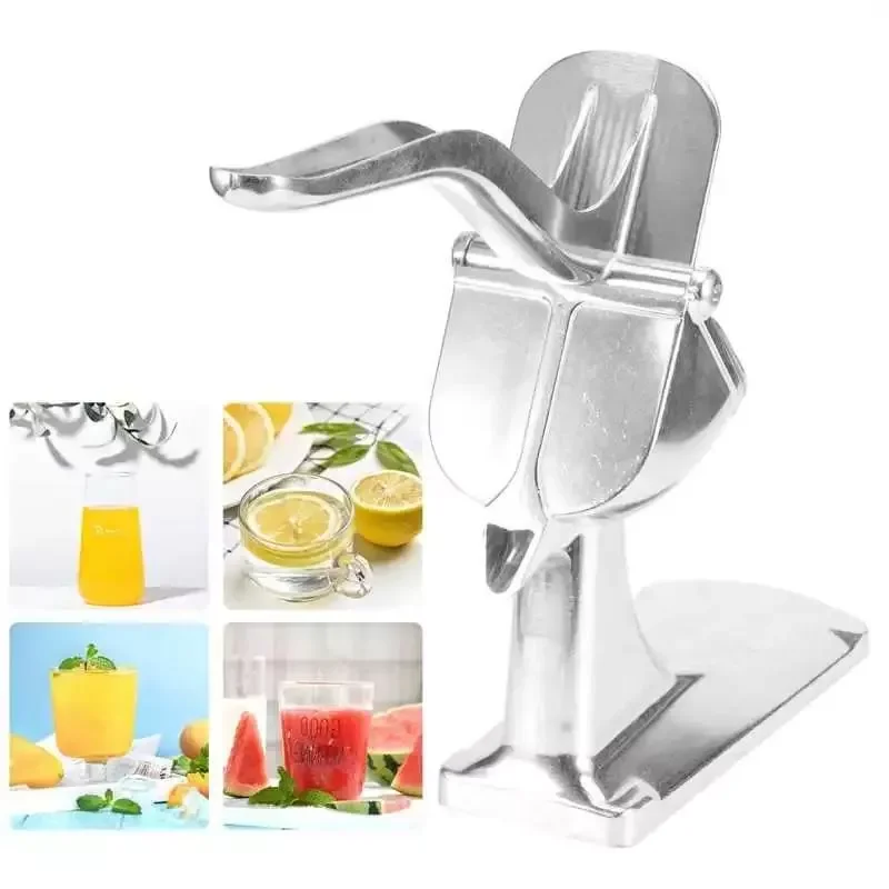 

NEW2023 Multifunctional Mini Manual Juice Squeezer Aluminum Alloy Hand Fruit Lemon Orange Press Juicer Extractor Home Kitchen Ac