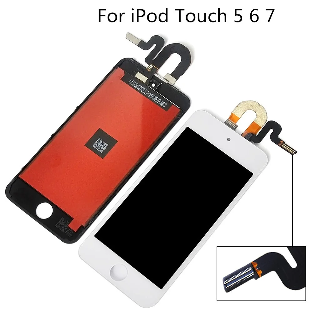 ЖК-дисплей и сенсорный экран в сборе для Ipod touch 4 A1367 5 5th A1509 A1421/ 6th A1574 / 7th A2178
