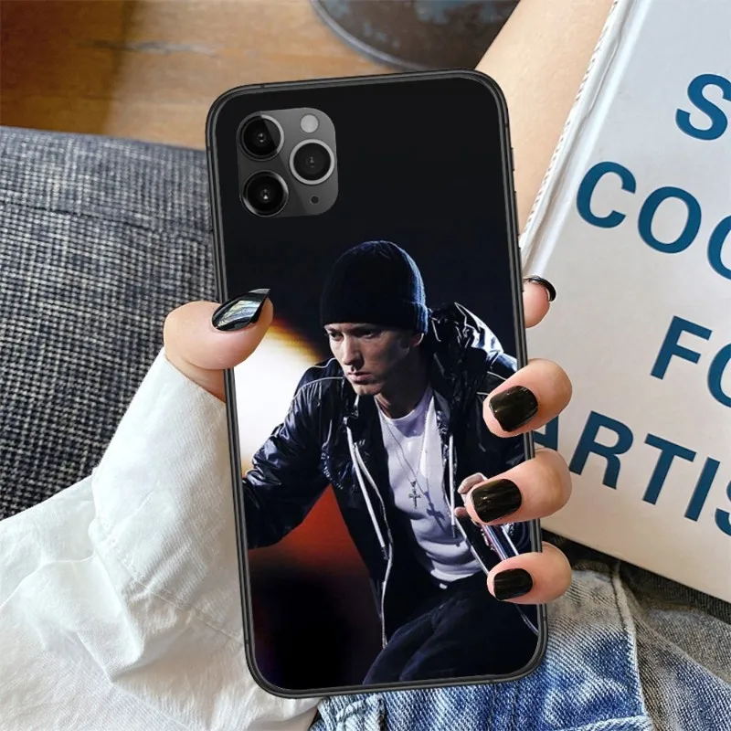 Чехол для телефона Cool Rapper Eminem IPhone 12 Pro X XS Max XR 7 8 Plus Mini 11 SE 2020 |