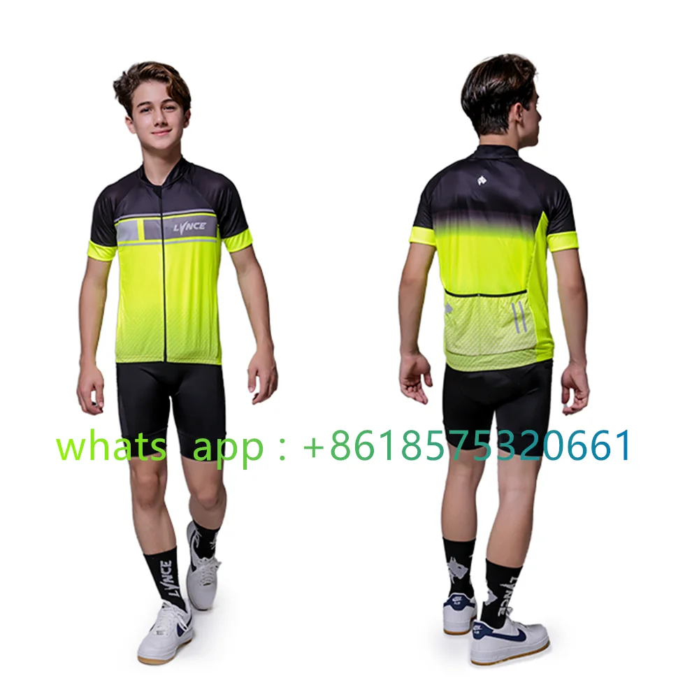 

Lynce Kids Cycling Jersey Wear Short Sleeves Cycling Set Children Bike Clothing Ropa Ciclismo Cycling Clothing Sports Suit 2023