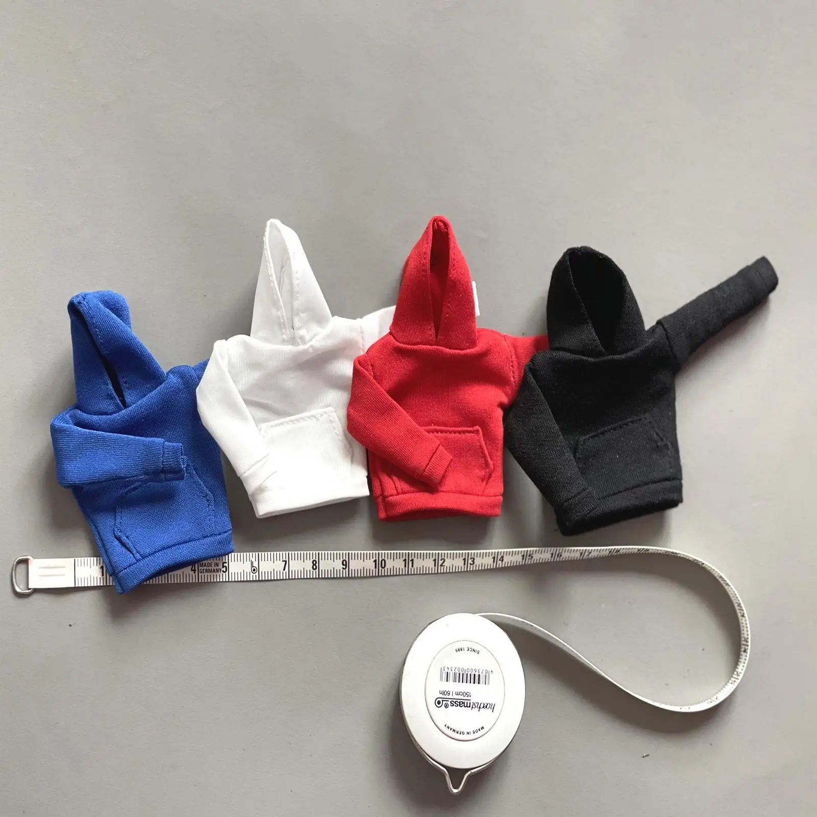 

Fashion 1/12 Scale Hoodie Sweater Clothes for 6in Dress up Figures Body