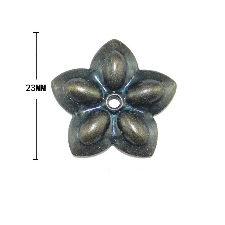 

20 шт. шайбы для ногтей, Подарочная коробка, фурнитура, украшение, цветок, квадратная деревянная коробка, железная слива, пластырь, пузырьковый гвоздь