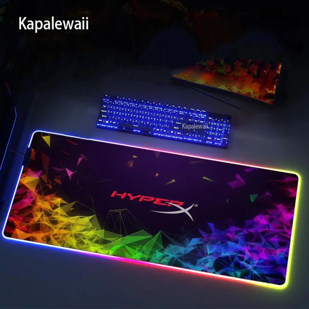 

HyperX Anime Logo Mouse Pad 900X400mm Game 4mm Mouse Pad Oversized Laptop Keyboard Pad Table Mat Xxl For Playing Games Play Pads