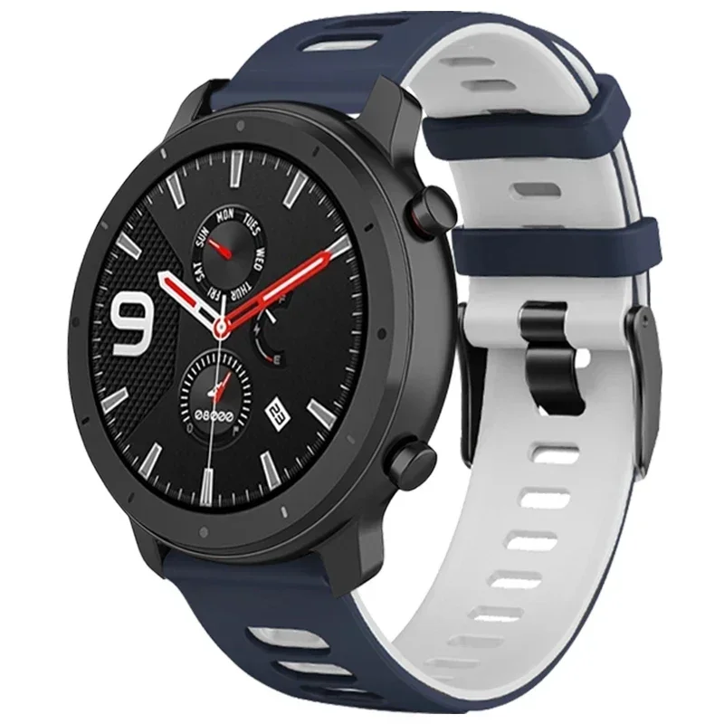 Силиконовый ремешок для Amazfit GTR цвет в ассортименте