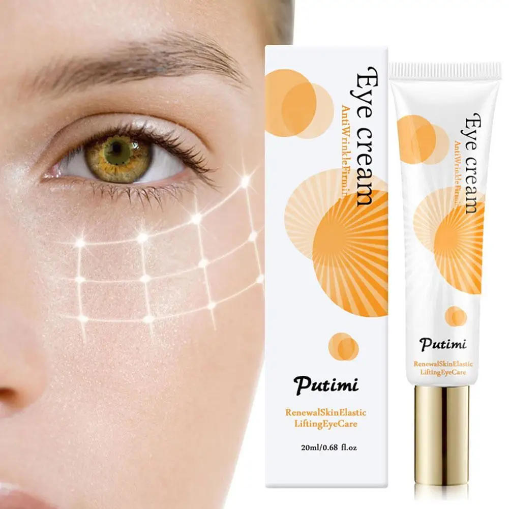 

PUTIMI Anti-Aging Eye Cream Remove Dark Circles Puffiness And Bags Lighten Fine Lines Whitening Moisturizing Eye Creams Eye Care