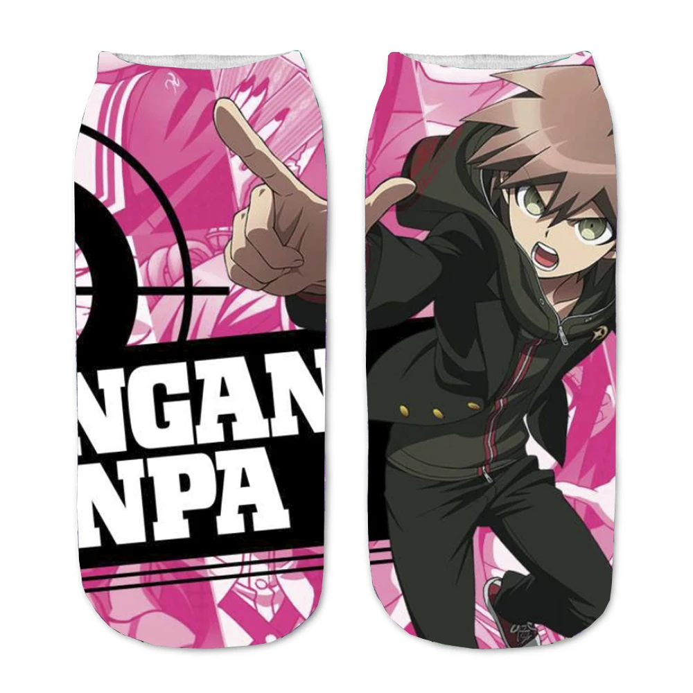 Носки для взрослых с мультяшным принтом мужские и женские носки косплея