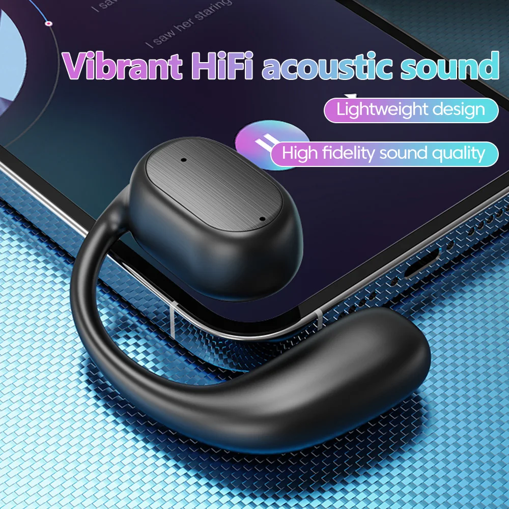 Беспроводные наушники OWS с крючками для ушей