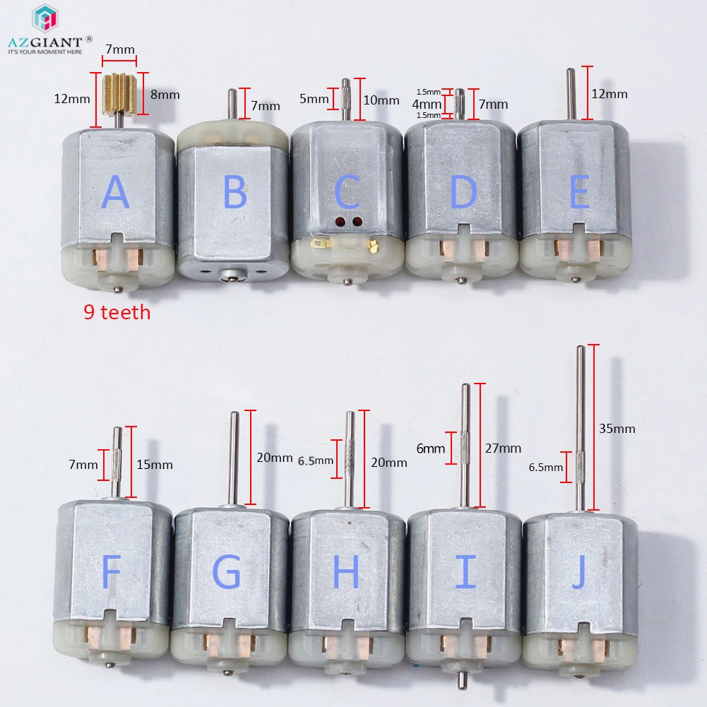 

AZGIANT FC280 Car latch Door Lock Motor 12V DC , folding mirror motor, ESL steer ELV lock motor, gas tank motor fuel engine