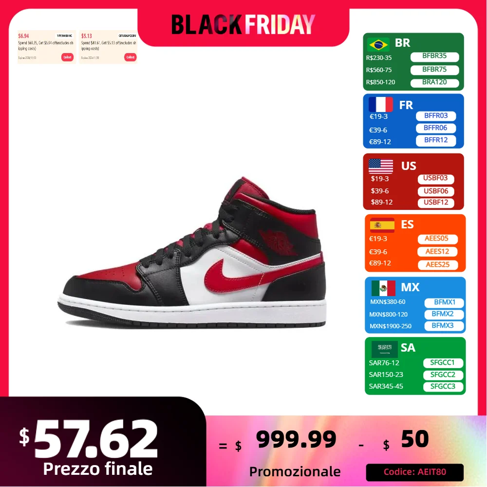 Мужские классические баскетбольные кроссовки Nike Air Jordan