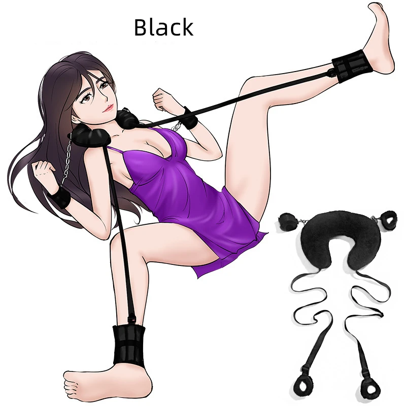 Наручники секс-игрушки для женщин БДСМ бандаж регулируемые наручники фетиша и