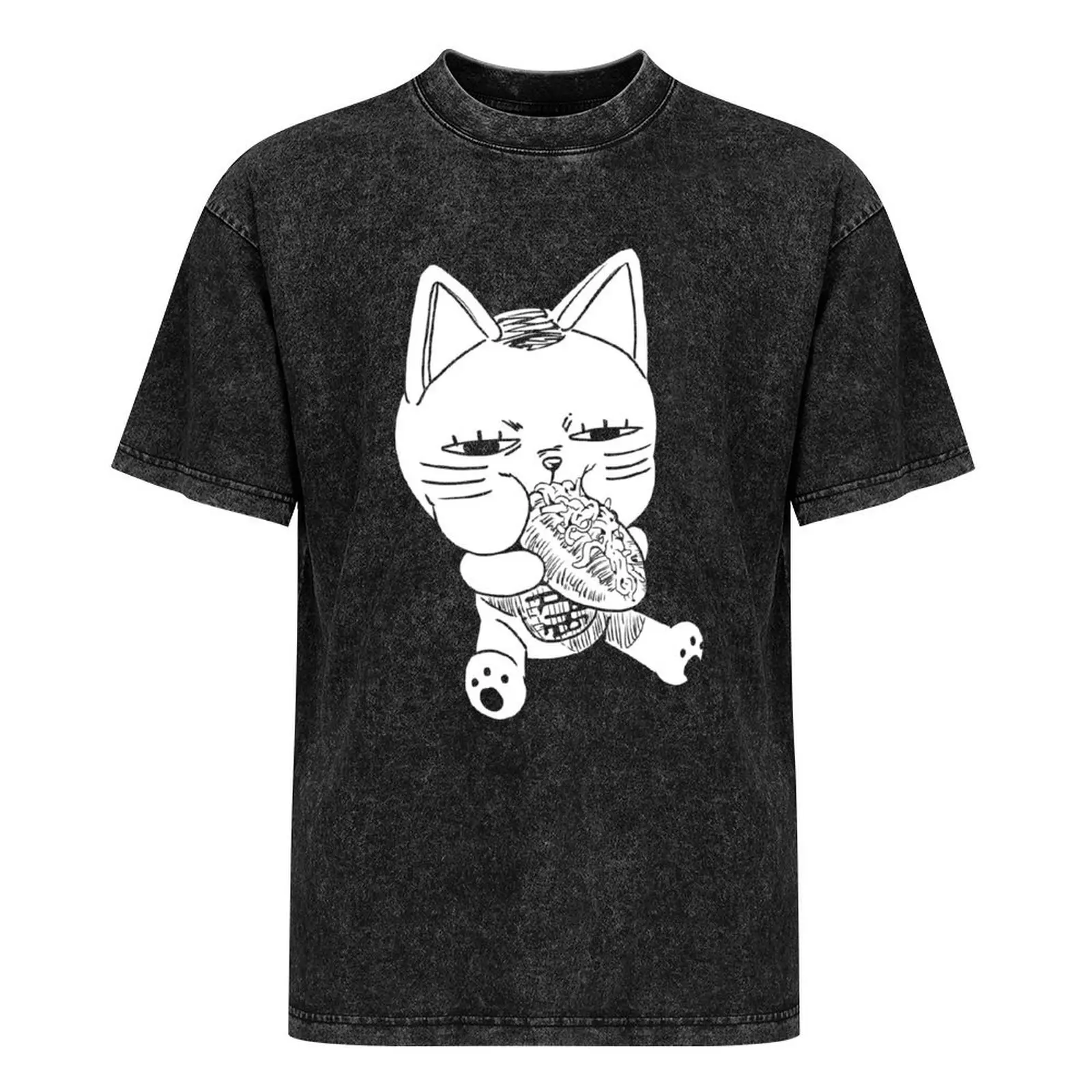 Футболка мужская с принтом одудандан turbo cat glizzy
