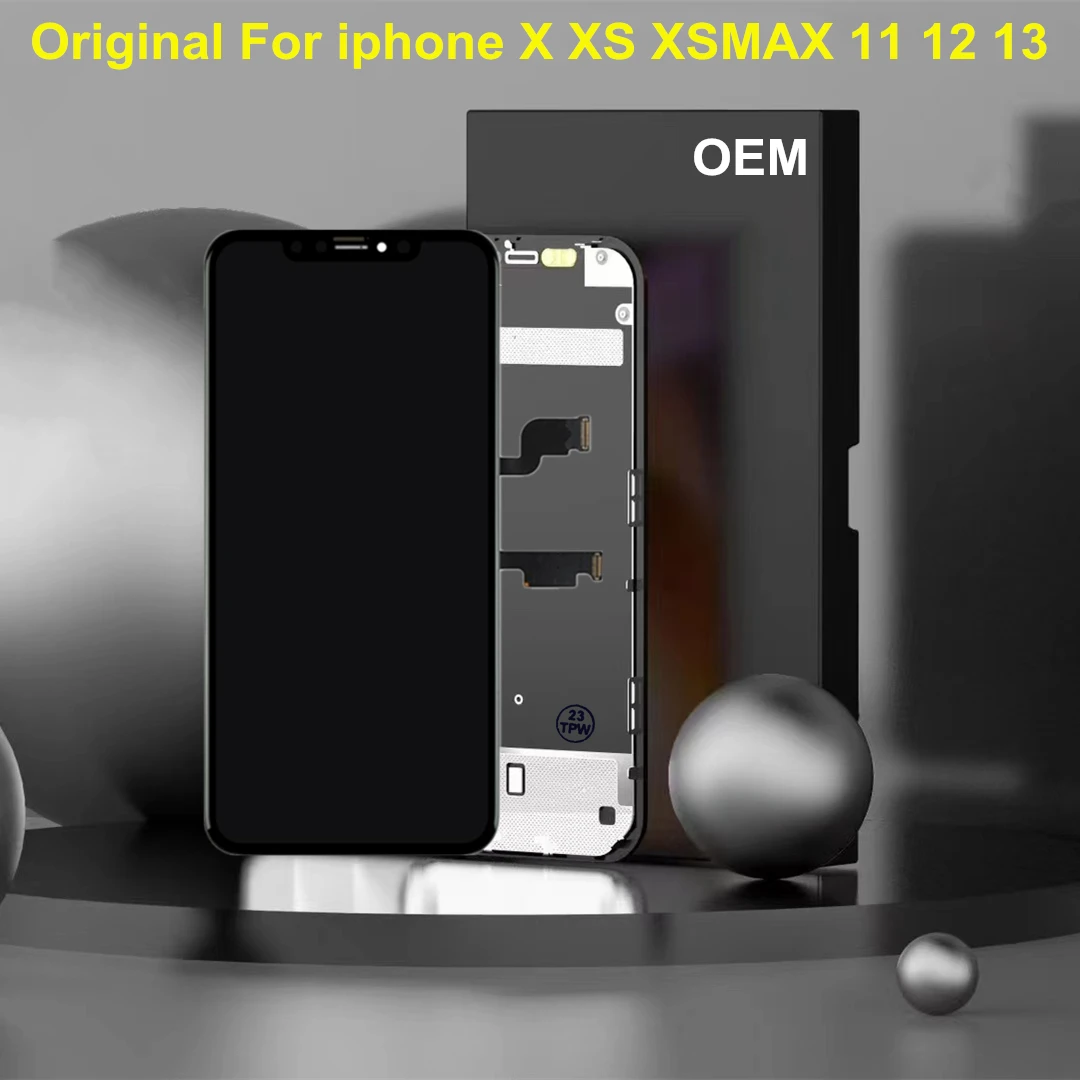 Оригинальный сенсорный ЖК-экран с дигитайзером для iPhone 11 XSMax 12 Mini OEM Pantalla, мягкий OLED ЖК-дисплей для iPhone X XS XR 11 Pro 13 Оригинальный сенсорный ЖК-экран с дигитайзером для iPhone 11 XSMax 12 Mini OEM Pantalla, мягкий OLED ЖК-дисплей для iPhone X XS XR 11 Pro 13