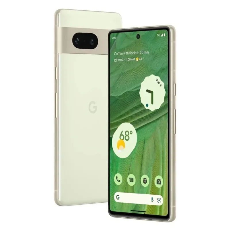 Фото Смартфон Google Pixel 7 5G, разблокированный, 6.3 дюйма, 90 Гц AMOLED, 8 ГБ ОЗУ, 128/256 ГБ, камера 50 МП, 4355 мАч, NFC, Android №1