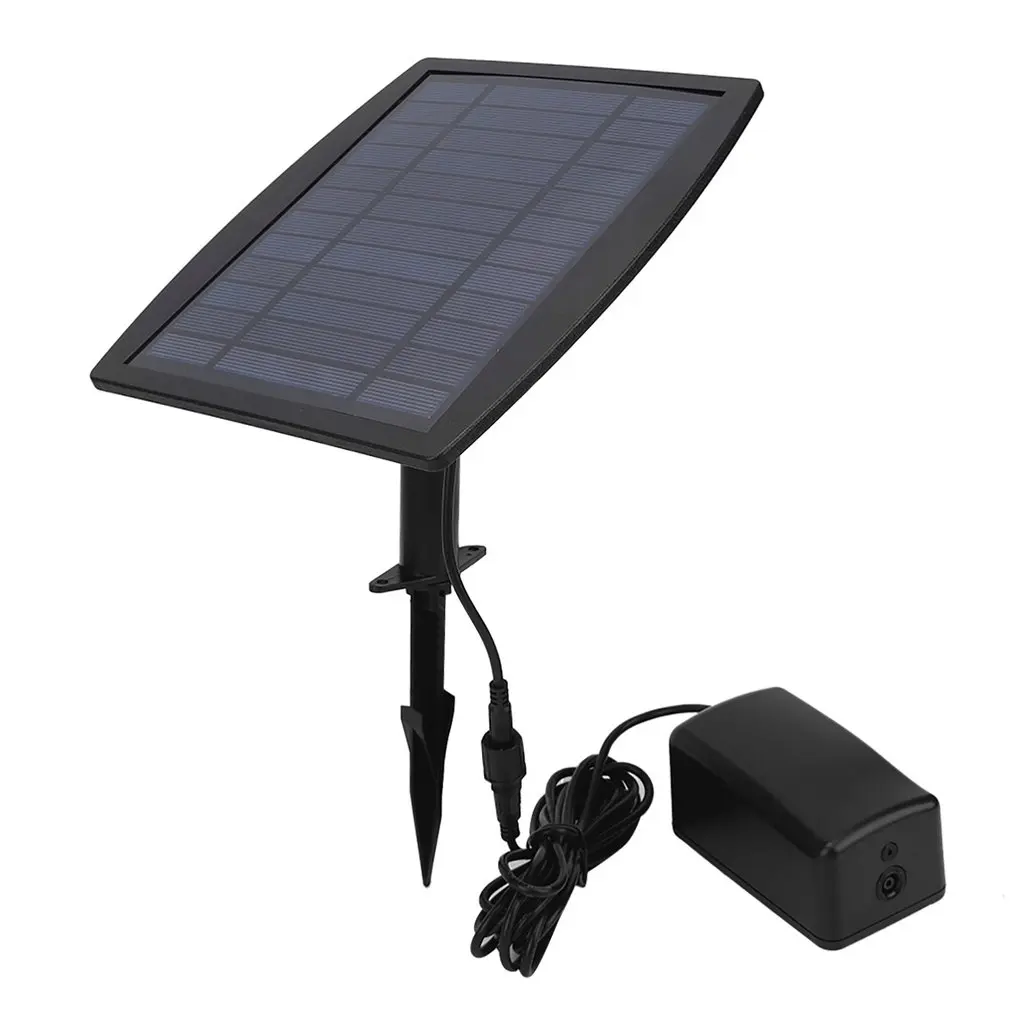 

Oxygen Pump Solar Air Pump Kit Insert Ground Water Air Pump Oxygenator Solar Aerator With Oxygen Hoses Air Stones For Pond