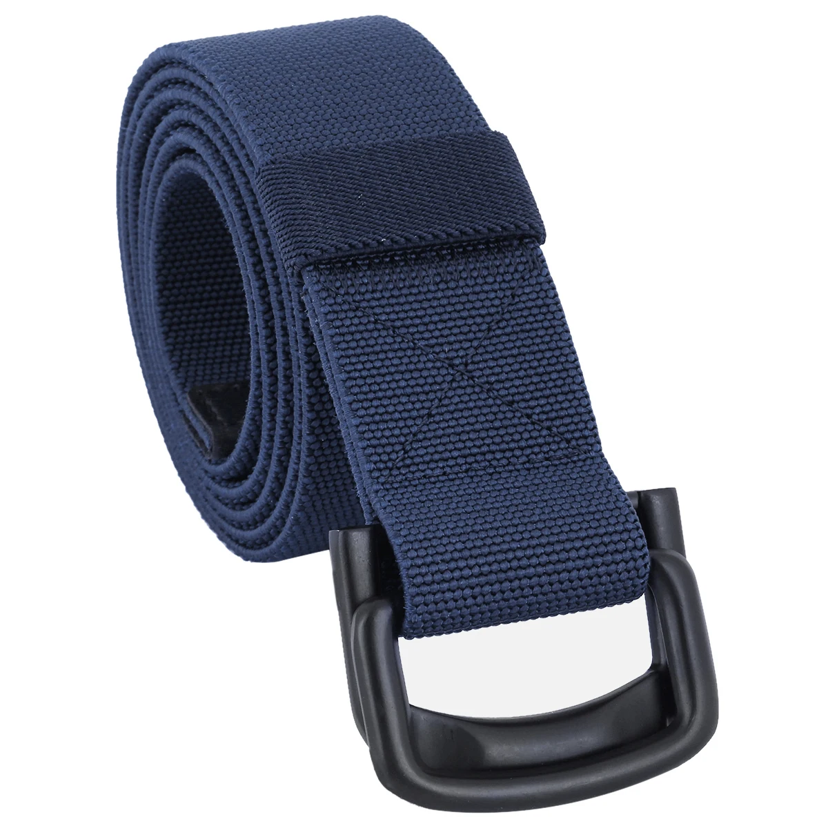 Double D Ring Buckle Belt Canvas Tactical Belts Nylon Military Waist Belt Fashion Nylon Belt Casual Long Waistband 125-130cm