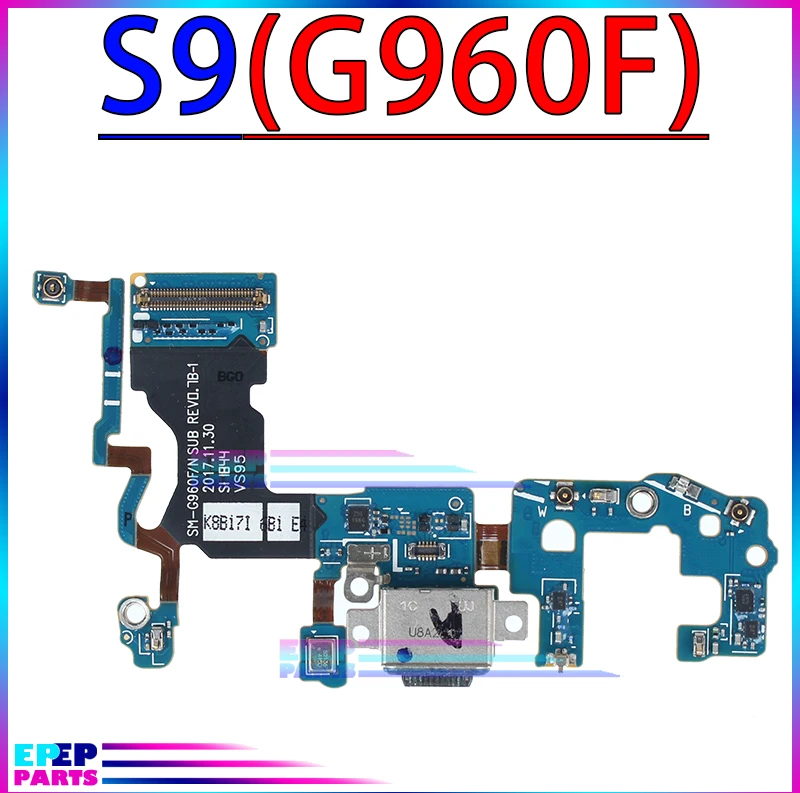 USB Charger Port Dock Connector Flex Cable For Samsung S8+ S9+ S8 S9 Plus Charging Board Module G950 G955  G960 G965 F U images - 6