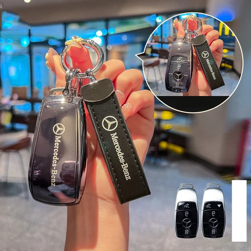 Чехол из ТПУ для автомобильного дистанционного ключа чехол Mercedes Benz A B C E R Class GLS GLA