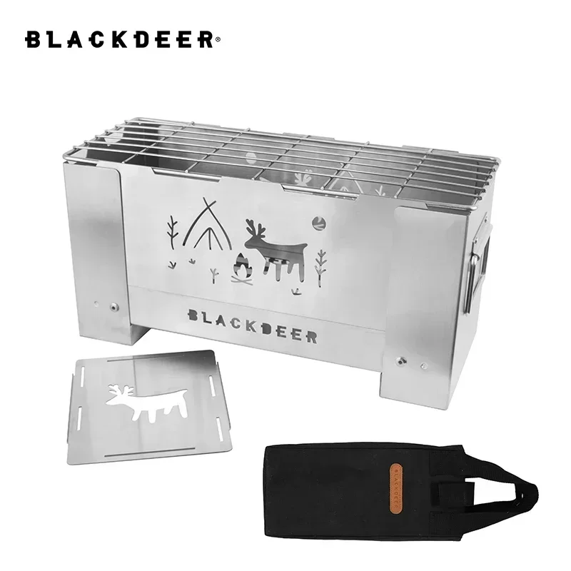 Горелка для кемпинга BLACKDEER портативная кухонная плита с 7 отверстиями деревянным