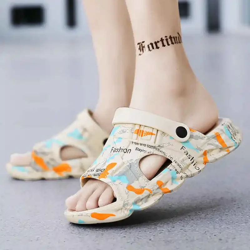 

Шлепанцы мужские ортопедические, вязаные, не кожа, кроссовки, Повседневная пляжная обувь для бега, сникерсы