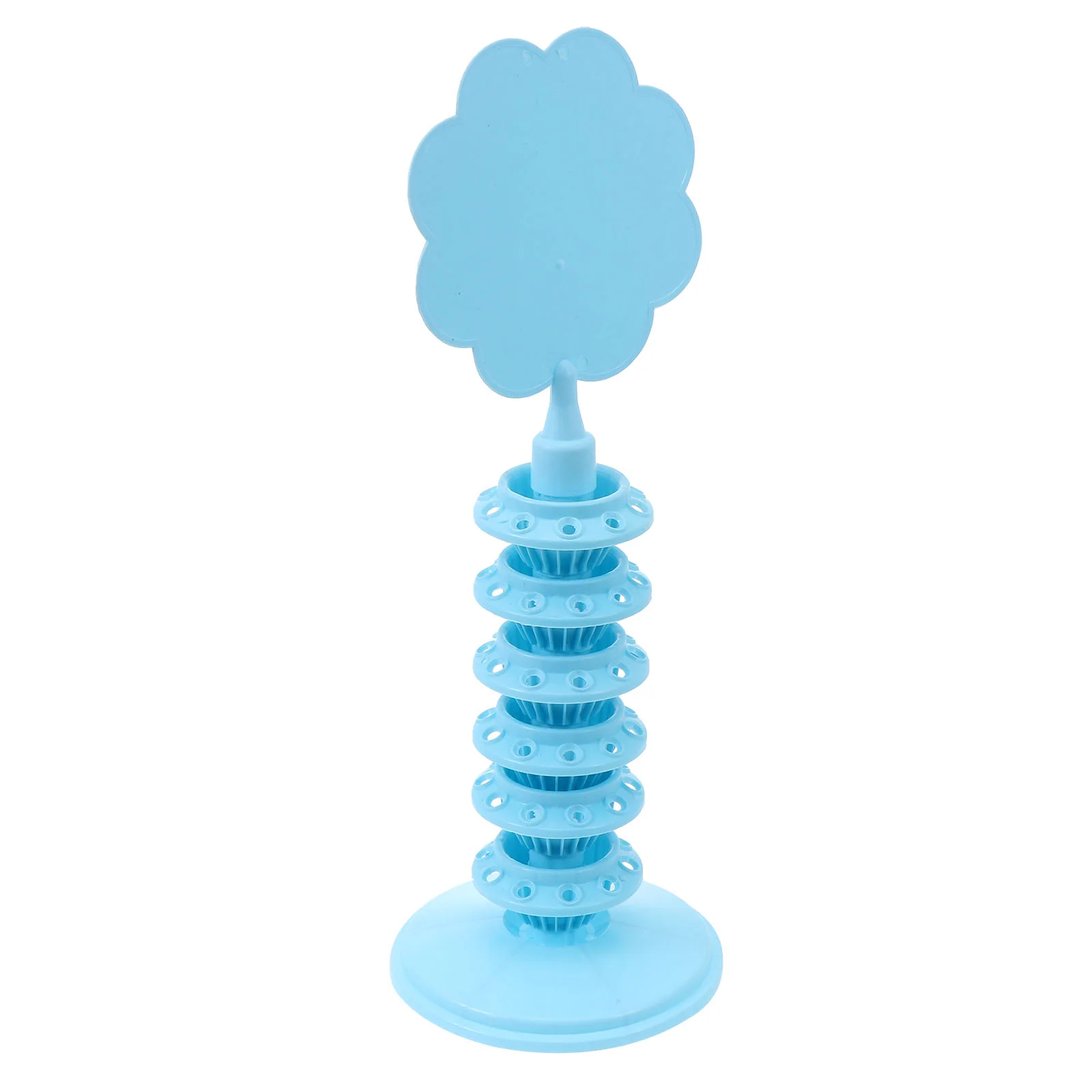 

Lollipop Stand Cakeholder Display Rack Baseshowers Decorative Sugar Partyhole Tower Baby Wood Holes Candy Storage Shelf Tools