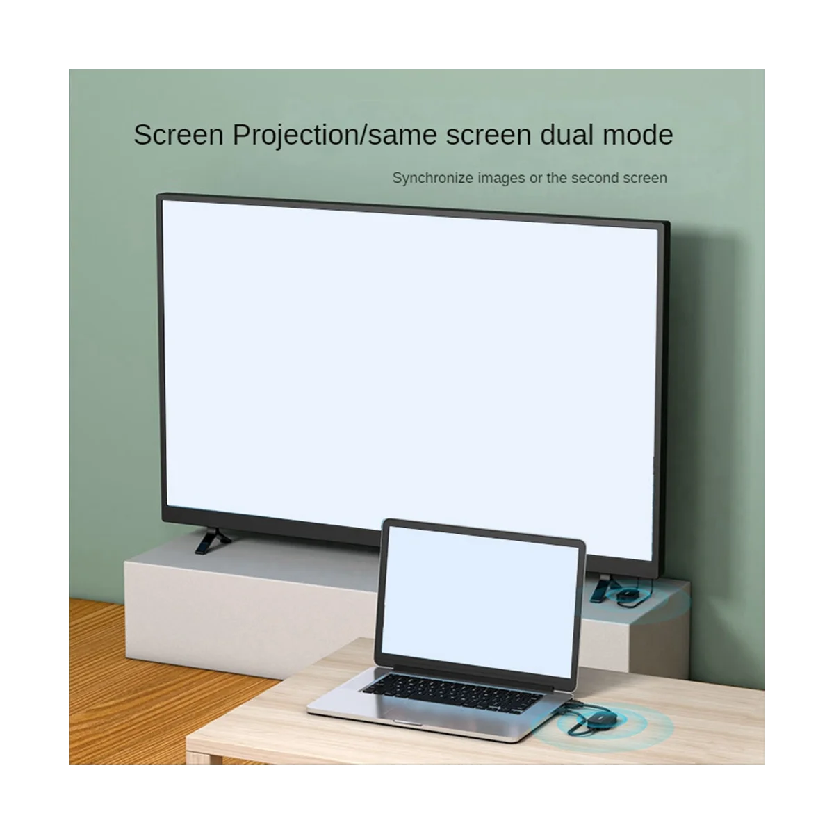 Портативный передатчик EDUP HDMI совместимый с ПК 1080P HD ТВ проектором беспроводной