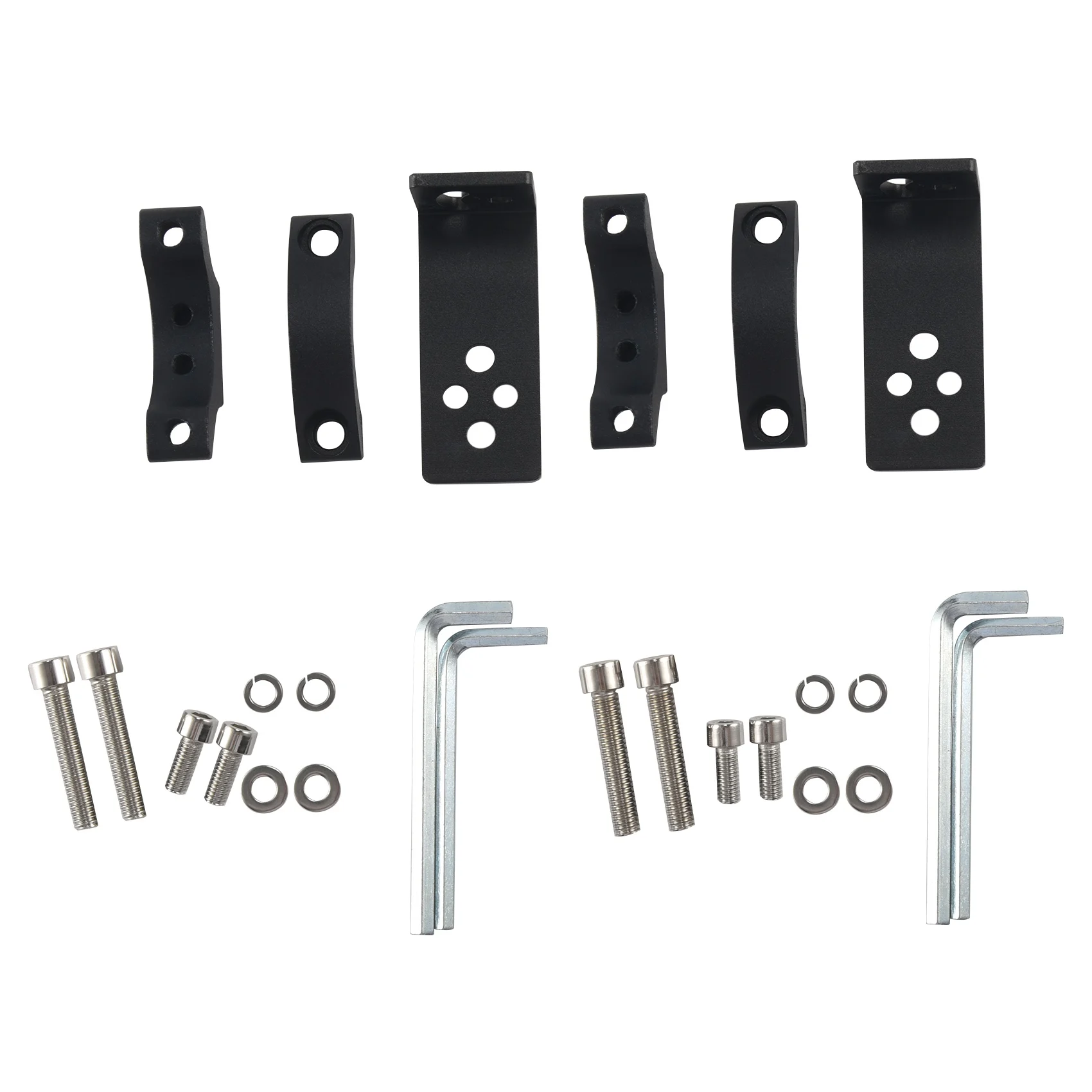 2Набора Универсального Крепления Tg11 Для Мотоцикла Вилка Держатель Прожектора для Cafer Racer Chopper и прочего.