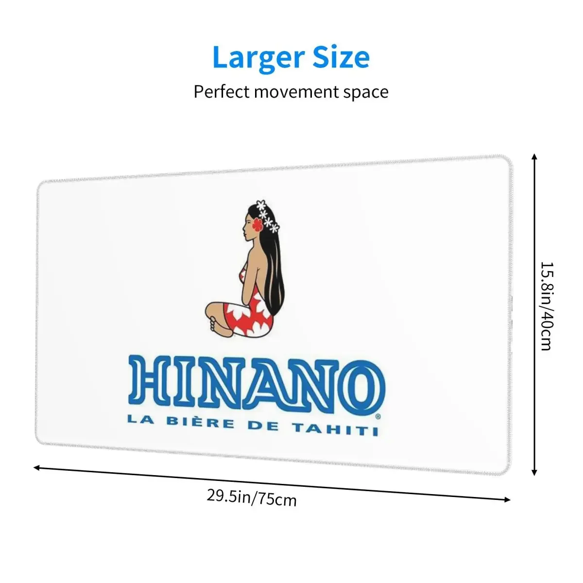 Фото Большой коврик для мыши Hinano Tahiti, коврик для клавиатуры и мыши, коврик для геймеров, для ПК и ноутбуков, настольный коврик, офисные аксессуары, коврики для стола №3