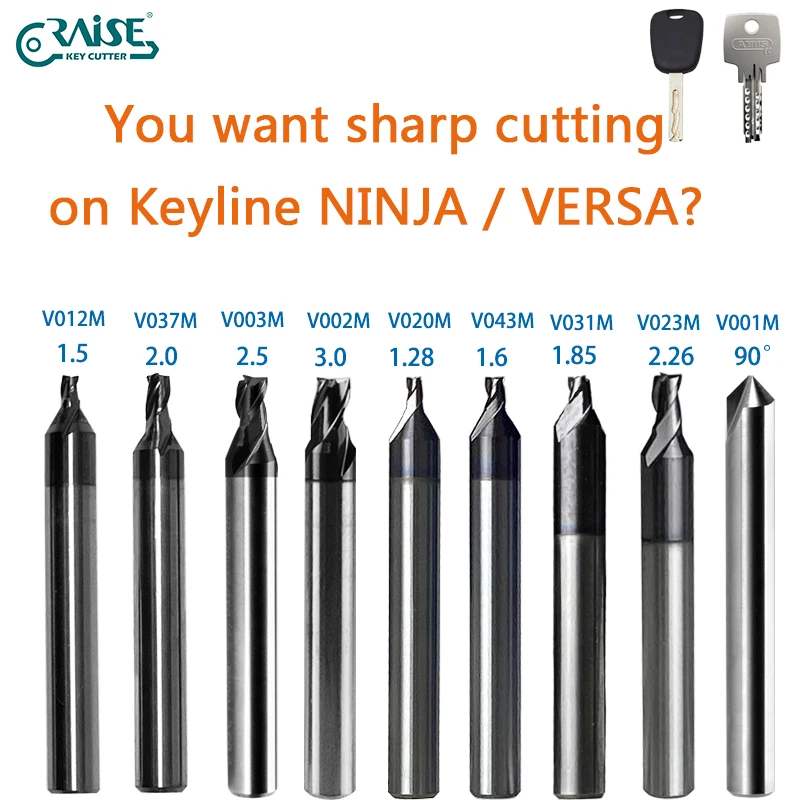 KEYLINE ниндзя KEYLINE VERSA KEYLINE GYMKANA 994 V003 V012 V037 V001 V007 V008 T00 T08 машина для резки ключей на вторичном рынке