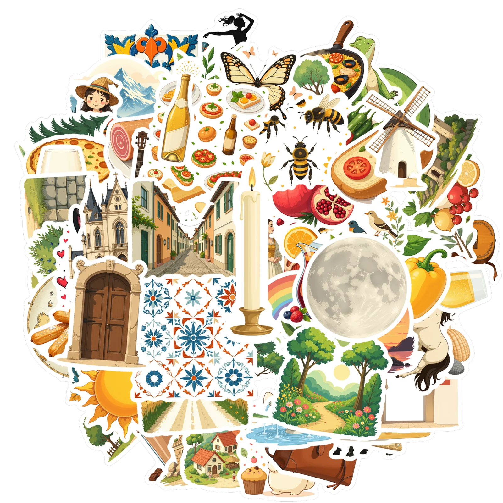 

Набор наклеек Испания