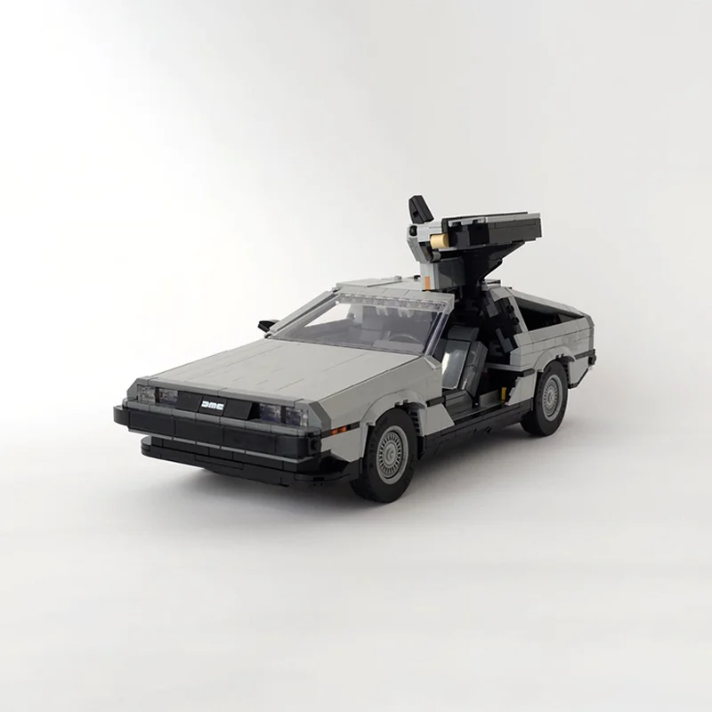 1369 шт. Moc-10300 Назад в будущее автомат времени DeLorean DMC-12 строительные блоки