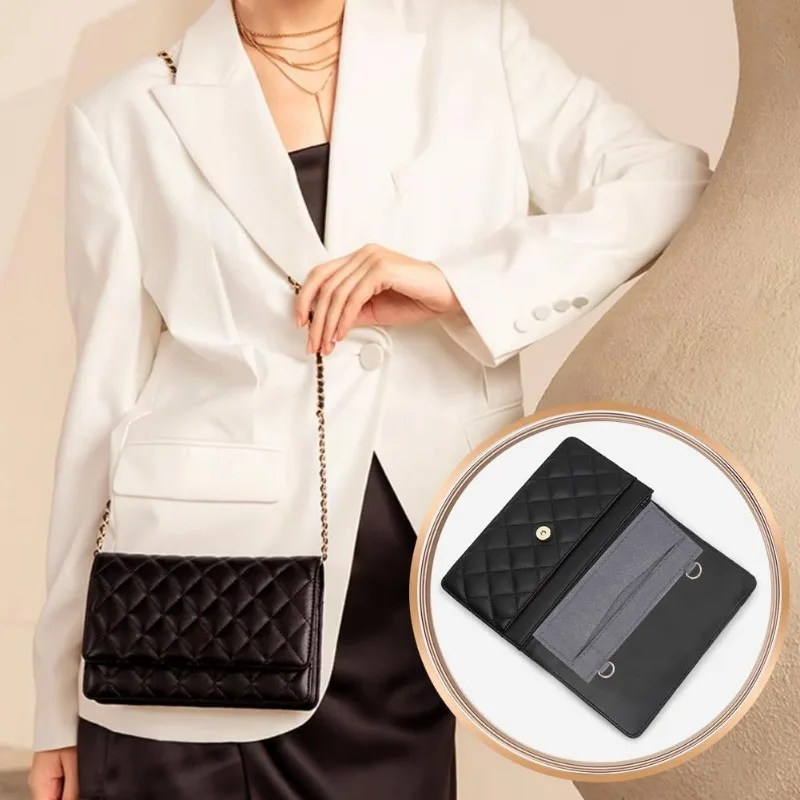 Фетровый Органайзер Для Сумок 4 Цвета Решение Хранения Клатчей Компактный Размер