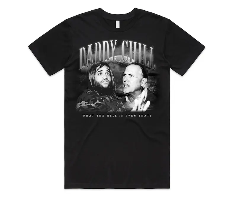 Camiseta Daddy Chill Top Funny Viral Meme Regalo clásico Homenaje Ретро 90-х годов