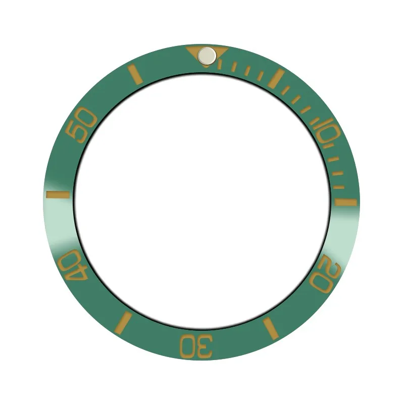 Mod 38mm Watch Ceramic Bezel Ring GMT SUB Insert Ring for RLX 40mm Case Replace Accessories Watch Dial  Insert