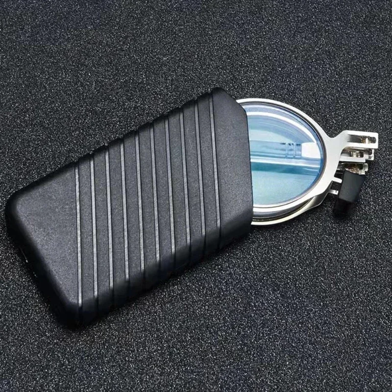 Ультратонкие Складные портативные очки для чтения зеркальные квадратные