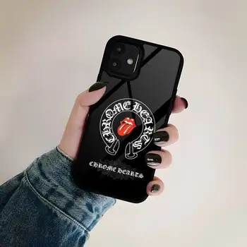Trendy Brand Hearts Cross Phone Case 1