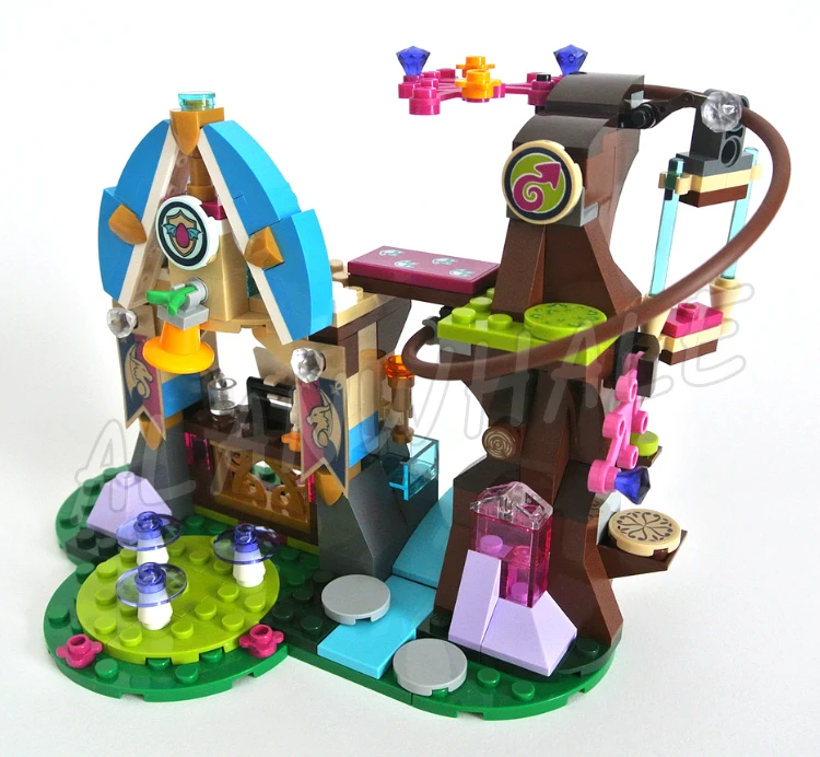 233 шт. Elves Elvendale School of Dragons Baby Wind House 10501 комплект строительных кирпичных блоков