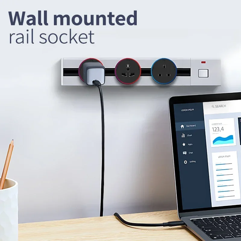 Настенная розетка T &amp I стандарта EU UK US FR универсальные розетки для дома кухни