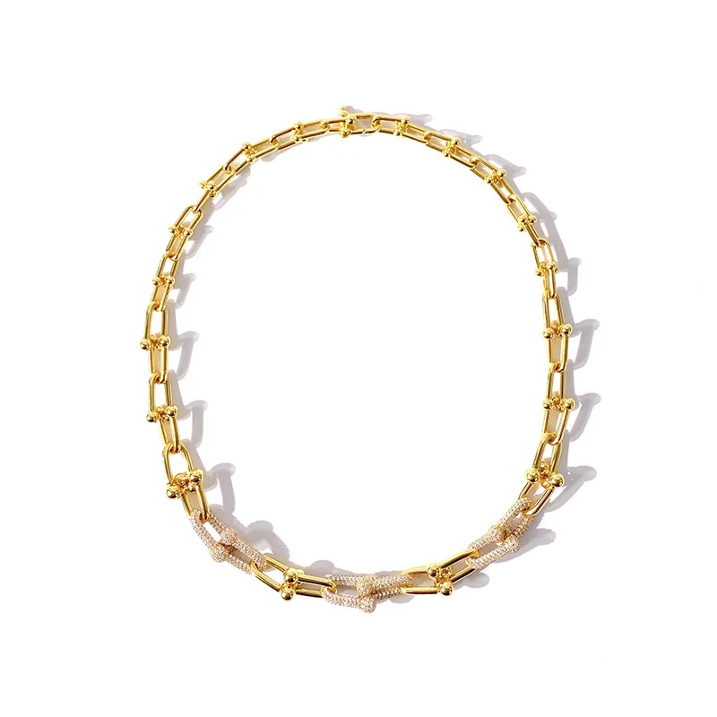 

Модное ожерелье Простой бамбуковый панк размер градиент бамбуковая толстая цепь форма ювелирные изделия подарок для девушки