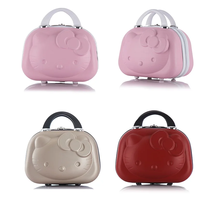 14 дюймов милый мультяшный HelloKittys 3D чехол для макияжа Kawaii аниме Sanrioed Дамский