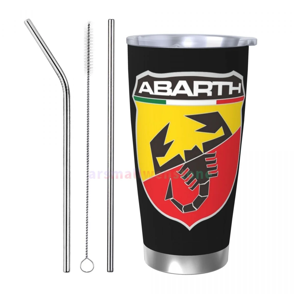 Nyanhif Персонализированный автомобильный логотип Abarth с изоляцией термочашка для