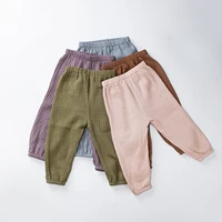 toddler baby boy girl anti mosquito pants bloomers baggy trousers babany bebe kids summer casual cotton harem pants clothing